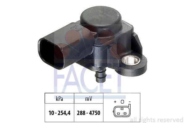 Air Pressure Sensor, altitude adaption (10.3231)