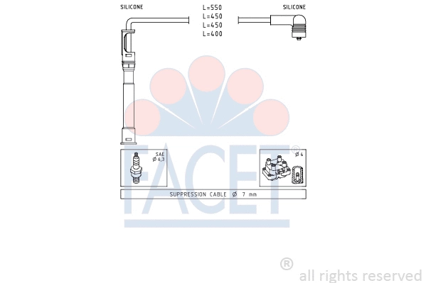 Ignition Cable Kit (4.9681)