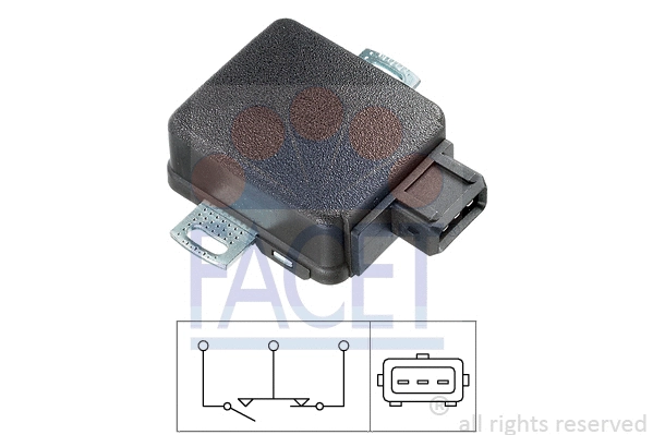 Sensor, throttle position (10.5046)