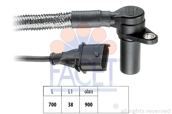 Sensor, crankshaft pulse (9.0284)