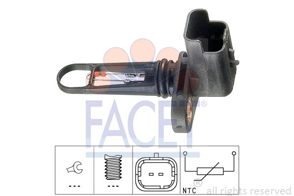 Sensor, intake air temperature (10.4021)