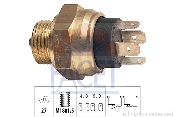 Switch, reverse light (7.6153)