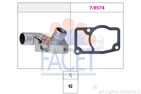Thermostat, coolant (7.8664)