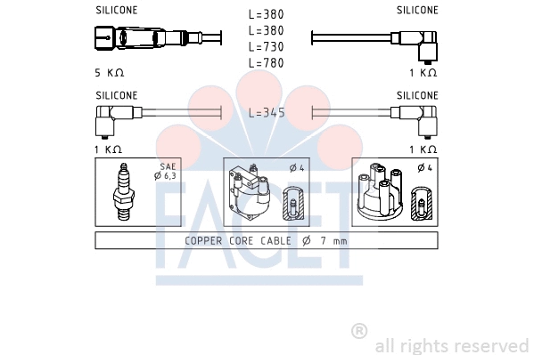 Ignition Cable Kit (4.9569)