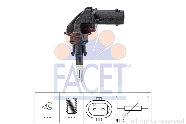 Sensor, intake air temperature (10.4032)