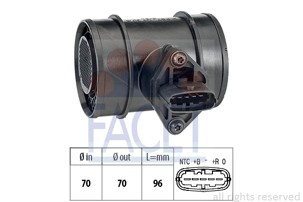 Mass Air Flow Sensor (10.1289)