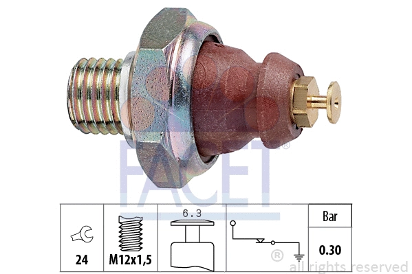 Oil Pressure Switch (7.0052)