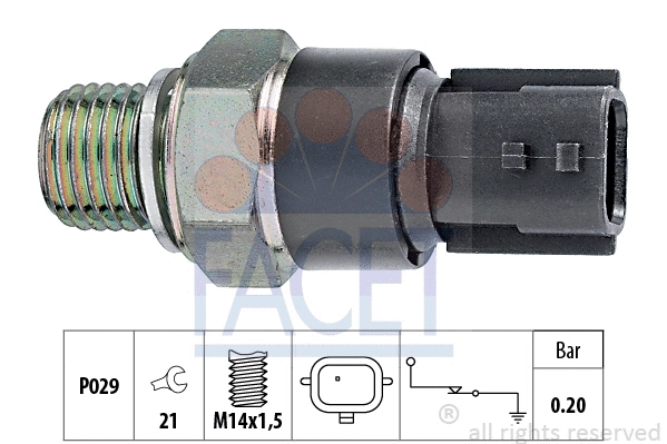 Oil Pressure Switch (7.0189)
