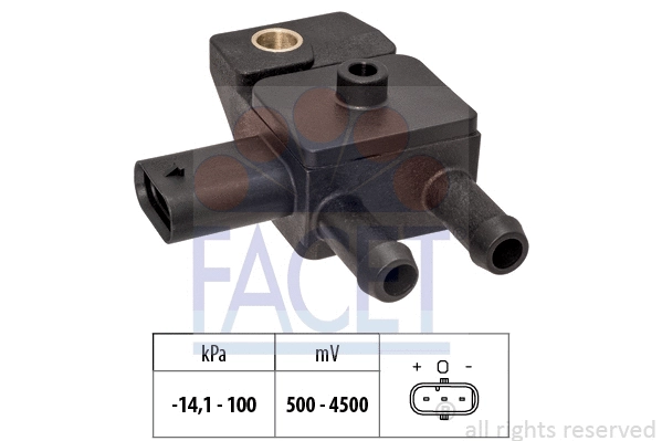 Sensor, exhaust pressure (10.3306)