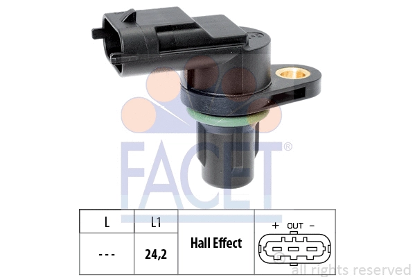 Sensor, camshaft position (9.0651)