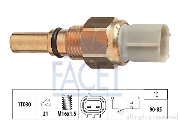 Temperature Switch, radiator fan (7.5151)