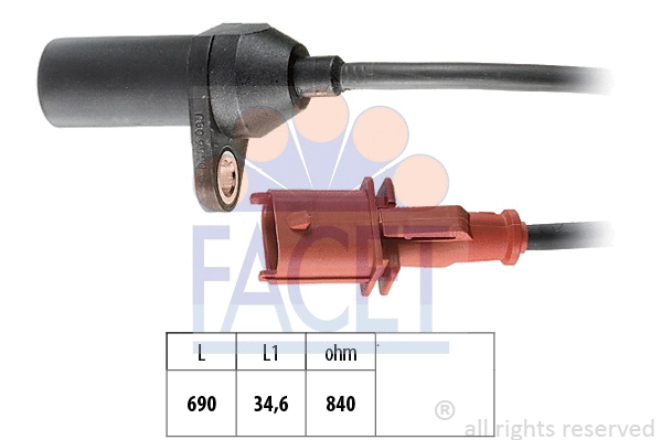 Sensor, crankshaft pulse (9.0356)