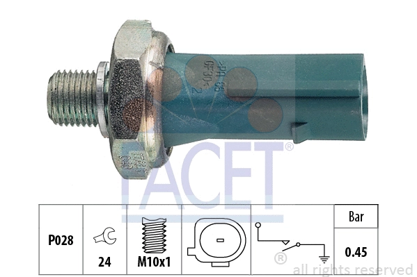Oil Pressure Switch (7.0174)