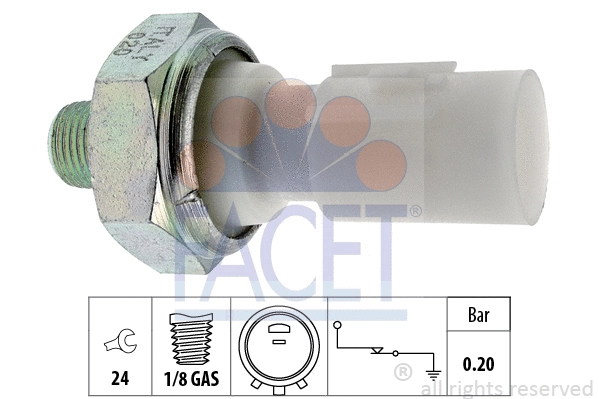 Oil Pressure Switch (7.0182)