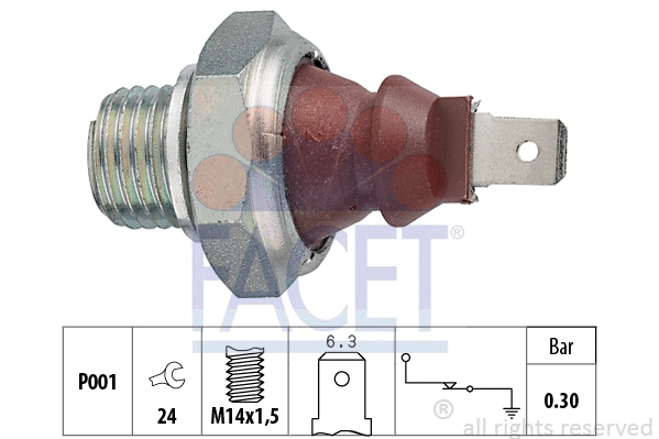 Oil Pressure Switch (7.0023)