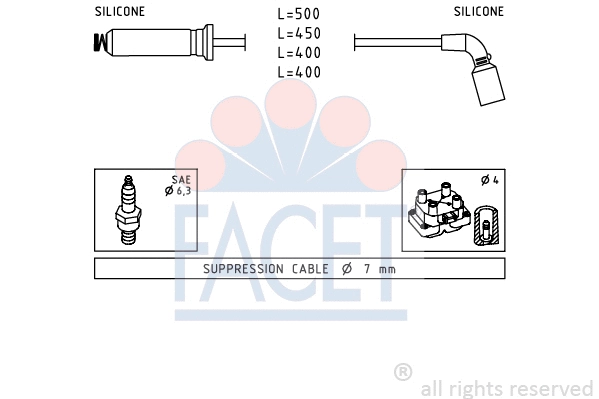 Ignition Cable Kit (4.9730)