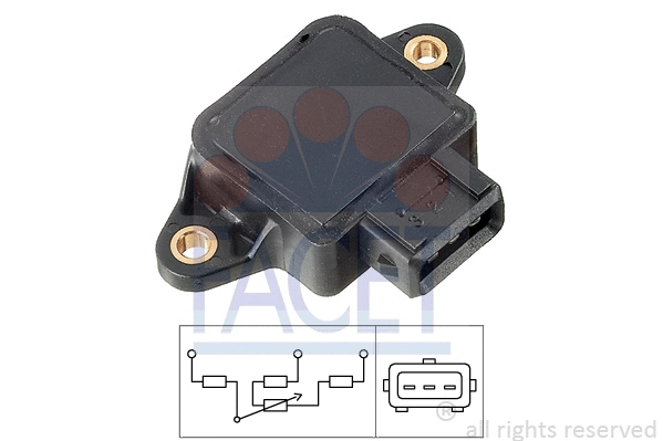 Sensor, throttle position (10.5002)