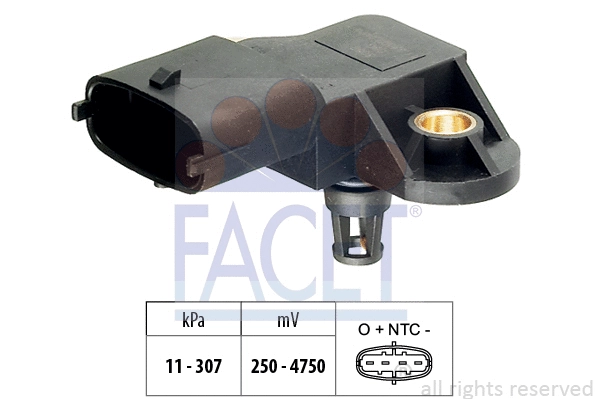 Air Pressure Sensor, altitude adaption (10.3082)