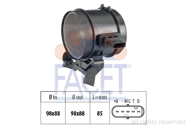Mass Air Flow Sensor (10.1355)