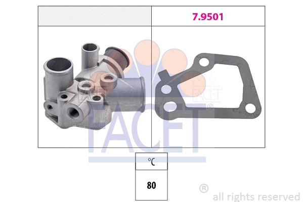 Thermostat, coolant (7.8146)