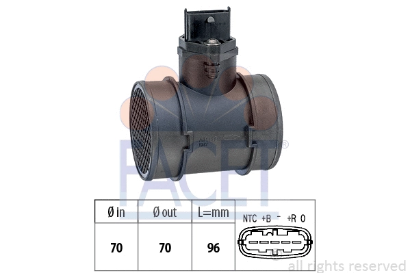 Mass Air Flow Sensor (10.1155)