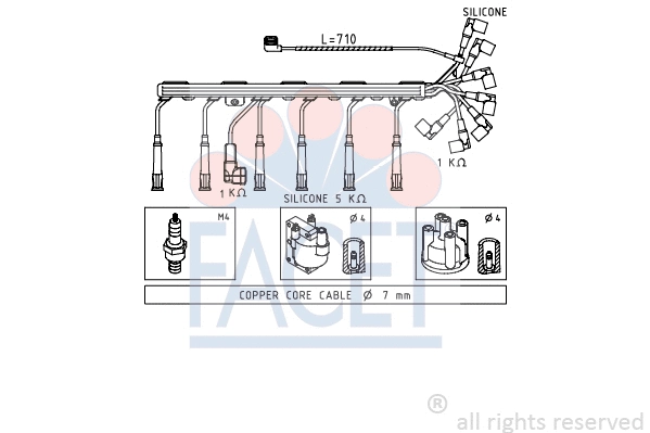 Ignition Cable Kit (4.8578)