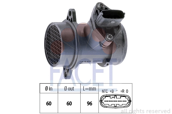 Mass Air Flow Sensor (10.1158)