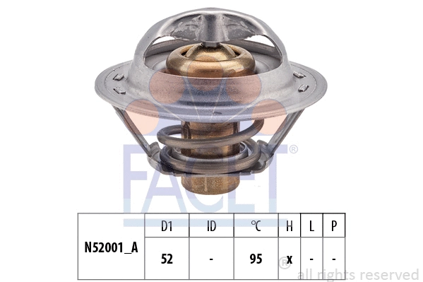Thermostat, coolant (7.8730S)