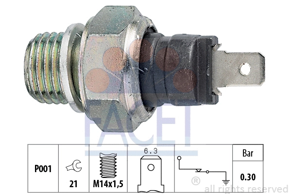 Oil Pressure Switch (7.0000)