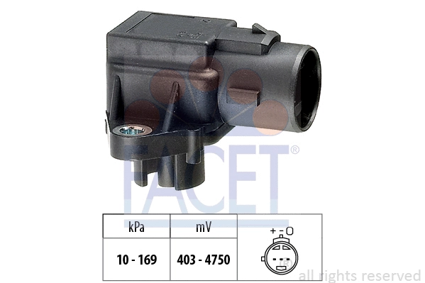 Air Pressure Sensor, altitude adaption (10.3031)