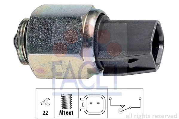 Switch, reverse light (7.6242)