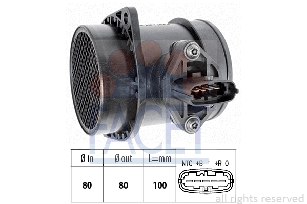 Mass Air Flow Sensor (10.1088)