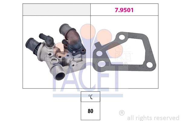Thermostat, coolant (7.8100)