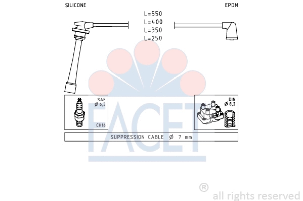 Ignition Cable Kit (4.9385)