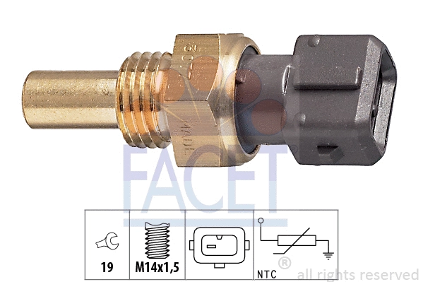 Sensor, coolant temperature (7.3077)