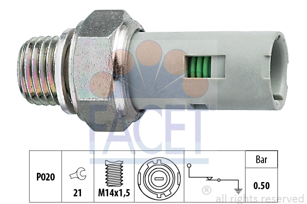 Oil Pressure Switch (7.0151)