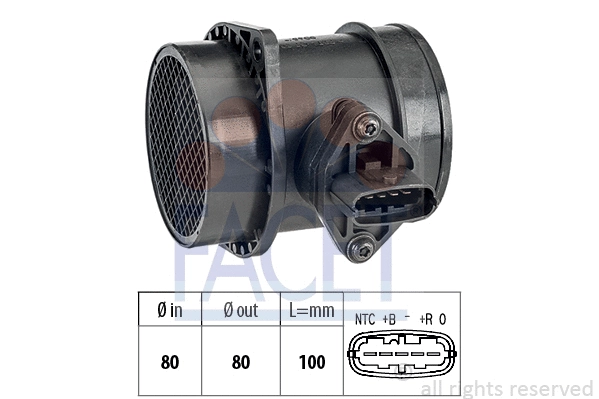 Mass Air Flow Sensor (10.1492)