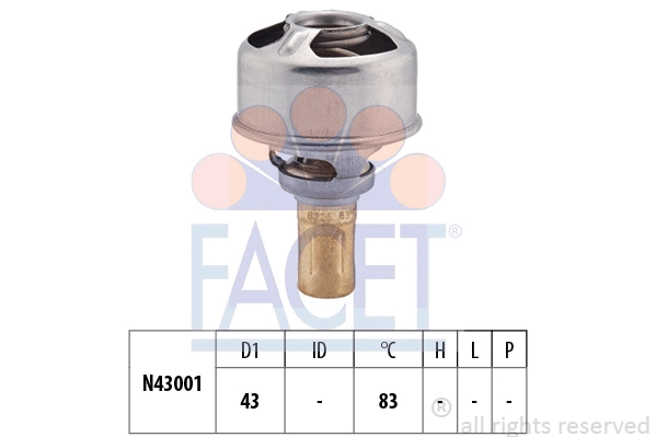 Thermostat, coolant (7.8226)