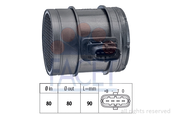 Mass Air Flow Sensor (10.1293)