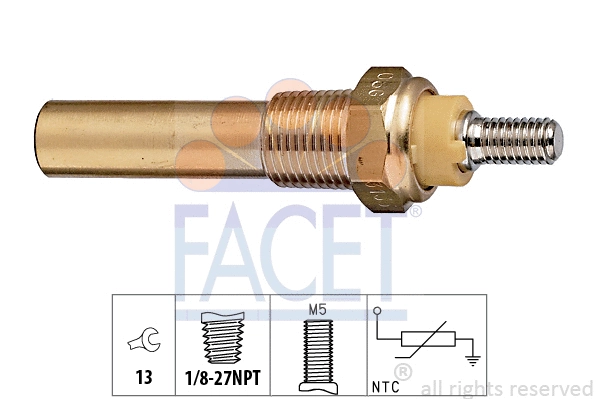 Sensor, coolant temperature (7.3135)