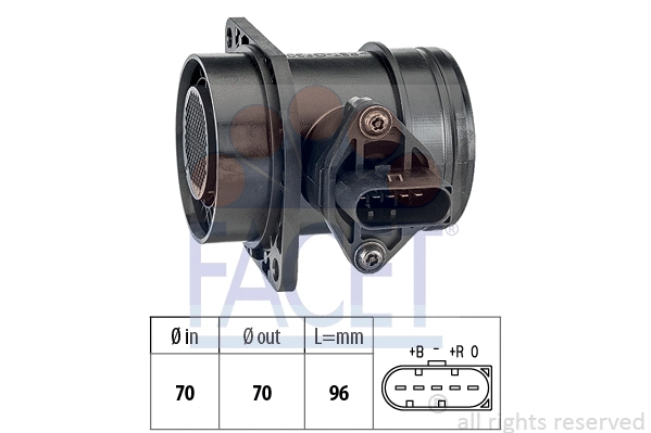 Mass Air Flow Sensor (10.1509)