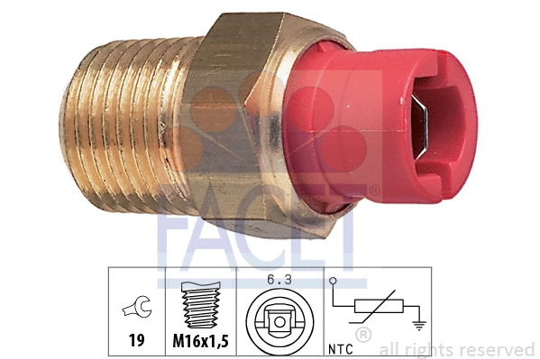 Sensor, coolant temperature (7.3027)