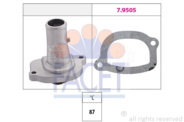 Thermostat, coolant (7.8124)