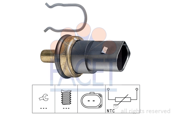Sensor, coolant temperature (7.3278)
