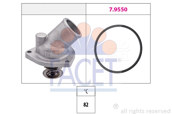 Thermostat, coolant (7.8197)