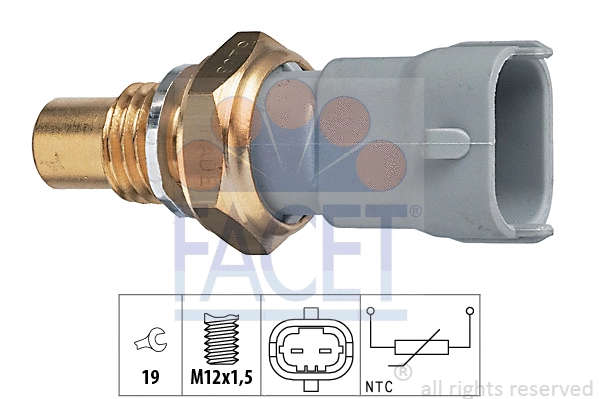 Sensor, coolant temperature (7.3268)