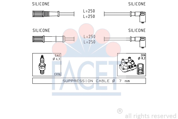 Ignition Cable Kit (4.7170)