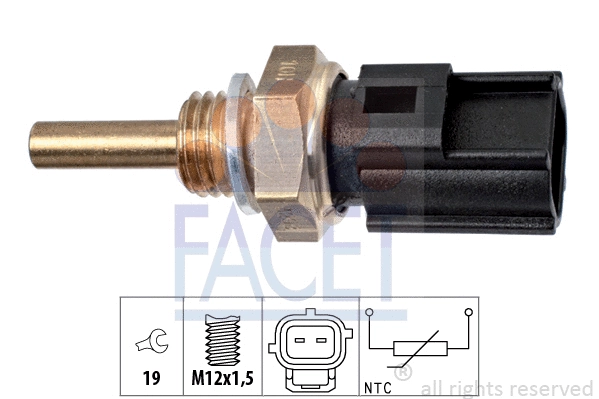 Sensor, coolant temperature (7.3298)