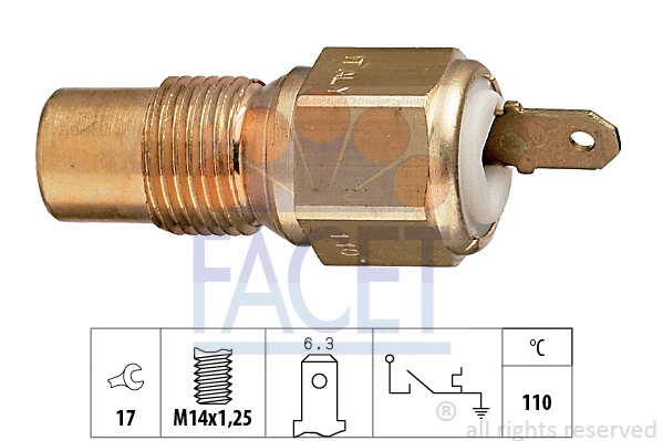 Temperature Switch, coolant warning lamp (7.4030)
