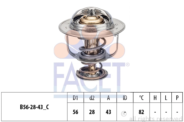 Thermostat, coolant (7.8413S)